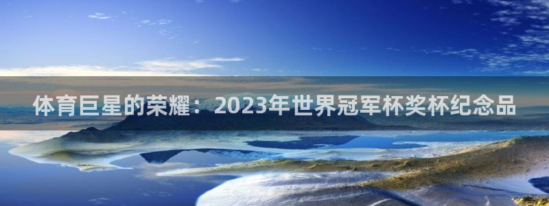 体育巨星的荣耀：2023年世界冠军杯奖杯纪念品