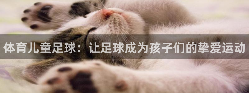 体育儿童足球：让足球成为孩子们的挚爱运动